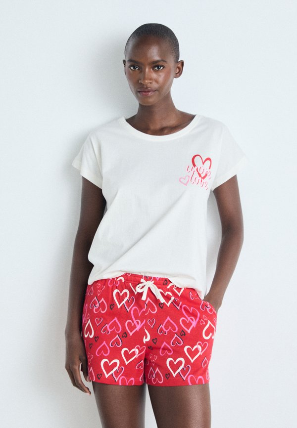 VIVANCE DREAMS BY LASCANA VALENTINE SHORTY - Nachtwäsche Set