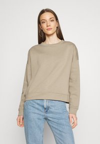 Pieces PCCHILLI - Mikina - silver mink