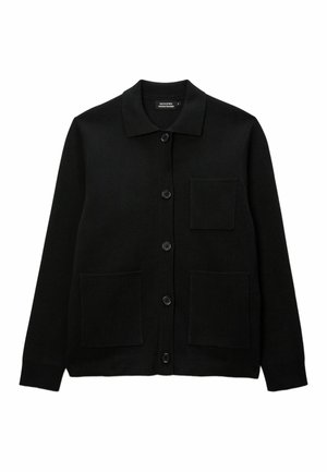 Monoprix KNITTED CARDIGAN - Gilet - noir