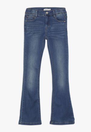 NKFPOLLY DNMATULLA BOOT PANT - Bootcut jeans - medium blue denim