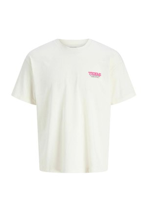 Jack & Jones, T-SHIRT T-SHIRT - T-Shirt print - egret