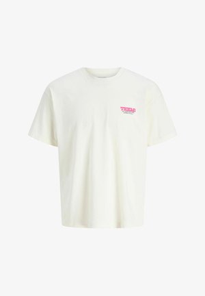 Jack & Jones, T-SHIRT T-SHIRT - T-Shirt print - egret