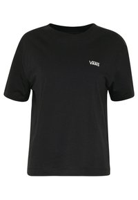Vans WM JUNIOR V BOXY - T-shirt basic - black