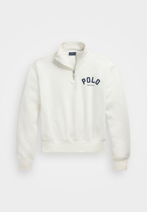 Polo Ralph Lauren LOGO FLEECE QUARTER ZIP - Mikina - nevis