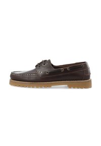 BIACAPRI PULL UP - Båtsko - dark brown