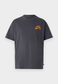 TEE LOGO - Print T-shirt - smoke grey