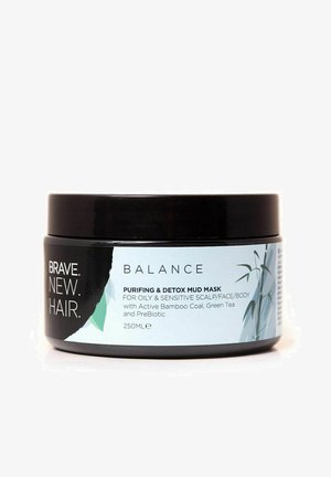 Brave. New. Hair., BRAVE. NEW. HAIR. BALANCE PURIFYING & DETOX MUD MASK 250ML - Hiusnaamio