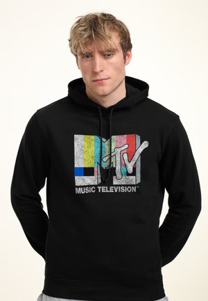 PASTEL MTV - Hættetrøje - black pure