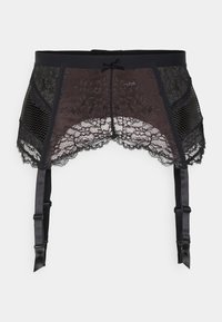 DARK ROMANCE DEEP SUSPENDER - Suspensórios - black/pink