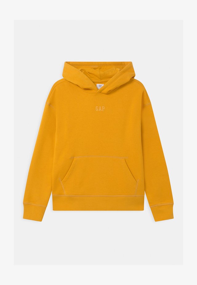 BOY SOLID HOOD - Sweatshirt - rugby gold