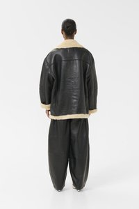 Gestuz SHILINA JACKET - Giacca di pelle - black
