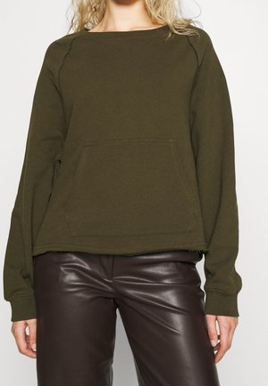 Sweatshirt - olive