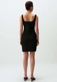 Jimmy Key SQUARE NECK BASIC MINI WITH STRAPS - Jurk - black
