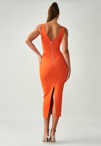 BWLDR SUNDA MIDI X KRISTINA - Pārliekama kleita - tangerine