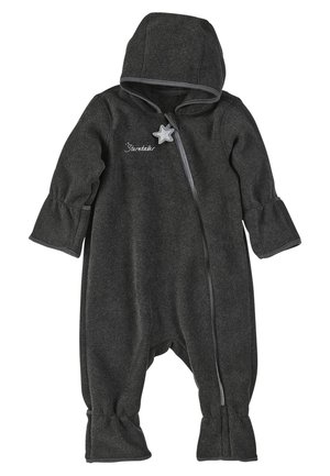 OVERALL MICROFLEECE - Jumpsuit - anthracite mottled