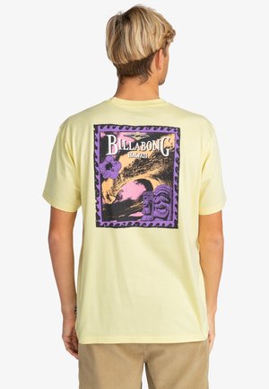 T-Shirt print - light yellow