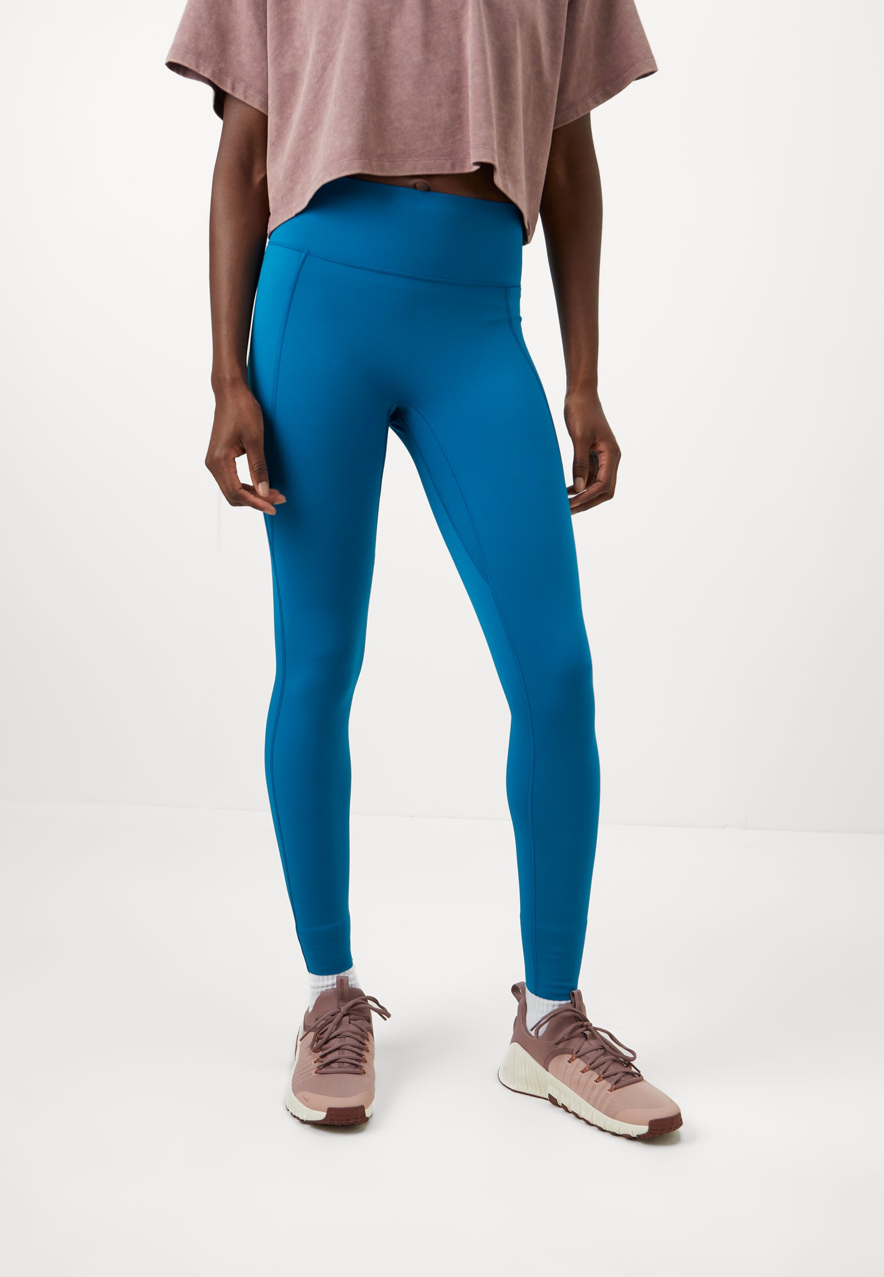 turquoise nike leggings