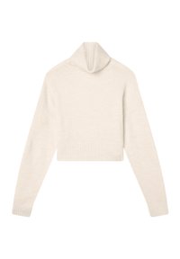 DOLCEVITA CROP - Maglione - bianco melange