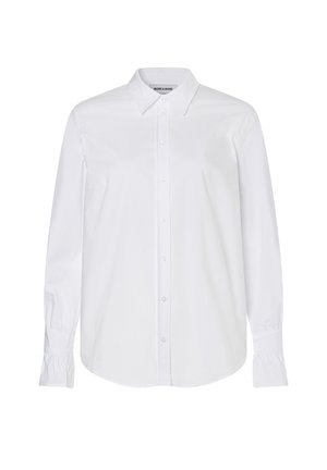 More & More, MORE & MORE KLASSISCHE LANGARMBLUSE, VOLANTÄRMEL - Overhemdblouse - white