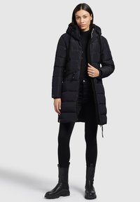 khujo MARVA - Talvemantel - schwarz