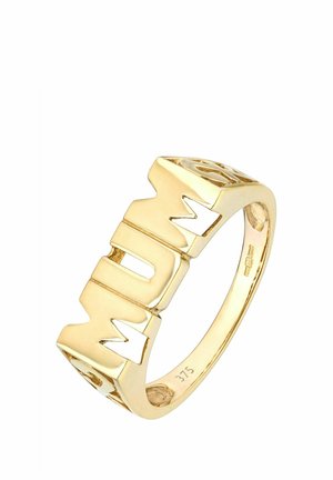 MUM - Prsteň - yellow gold-coloured