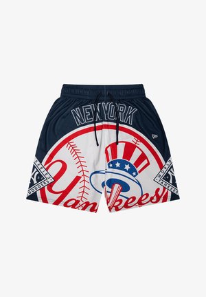 New Era LIFESTYLE LOGO - Shorts - blau