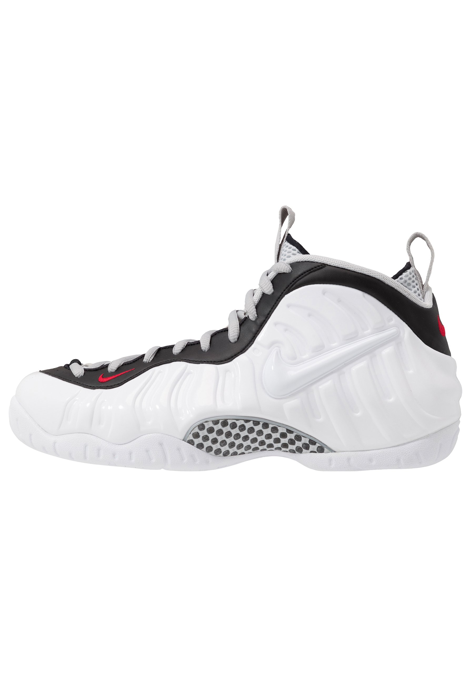 AIR FOAMPOSITE PRO Höga sneakers whiteblackuniversity redmetallic platinum AIR FOAMPOSITE PRO Höga sneakers whiteblackuniversity redmetallic platinum
