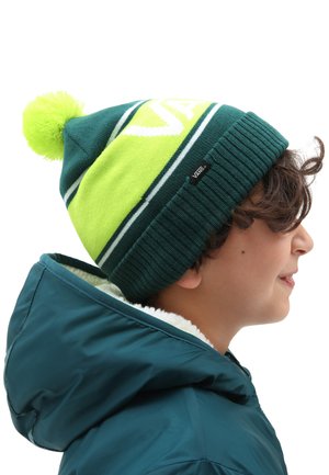 DROP V POM BEANIE BOYS - Gorro - bright green