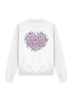 NETFLIX, KPOP DEMON HUNTERS PIXEL HEART - Sweatshirt - white