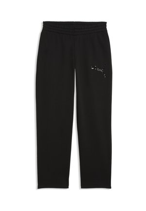 Puma SEQUINS COMFORT PANTS - Trainingsbroek - black