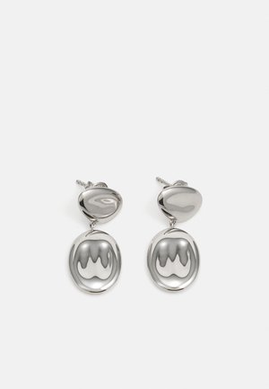 Náušnice - silver-coloured