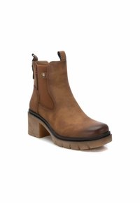 Refresh Bottines à plateau - camel