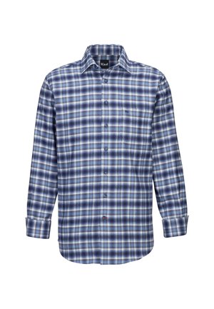 BARI KENT LANGARM REGULAR FIT MIT - Camicia - blue