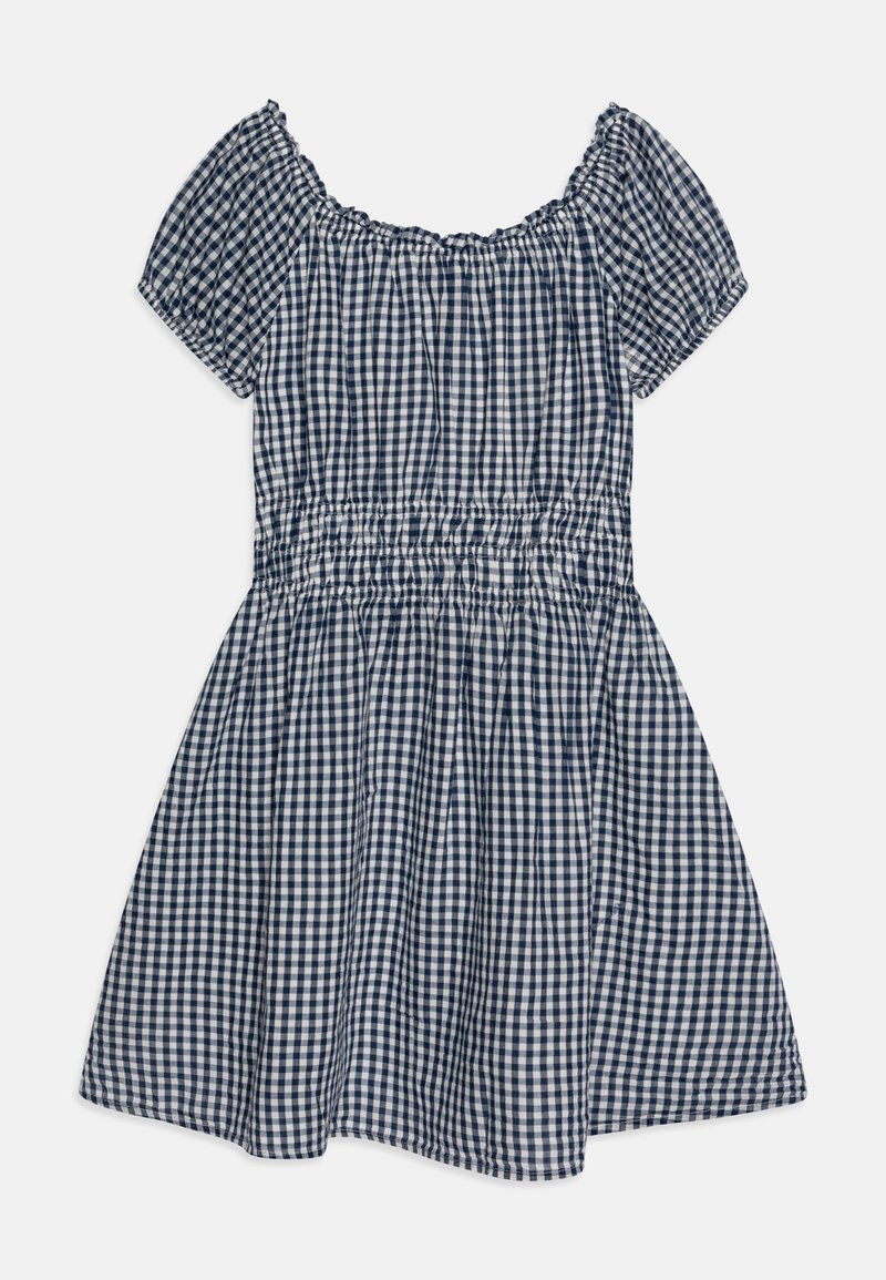 GAP GAP X DOEN GINGHAM DRESS - Day dress - navy/blue - Zalando