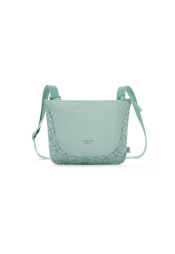 HENRIK - Umhängetasche - mint pattern