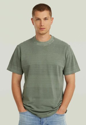 G-STAR, WASHED JACQUARD T-SHIRT - T-shirt basique - orphus gd