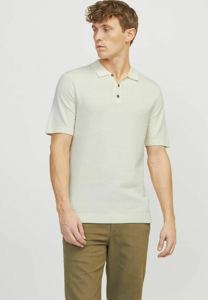 Jack & Jones Polo majica - cloud dancer