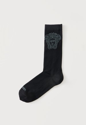 Versace, Socken - black/gray