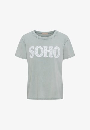Marta Du Château, MARTA DU CHATEAU BELINA SOHO T SHIRT - T-shirts print - military