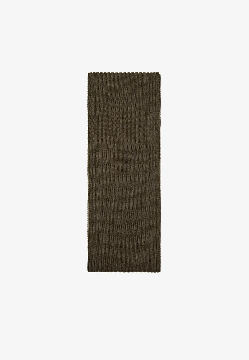Massimo Dutti FINE - Sciarpa - mottled dark green