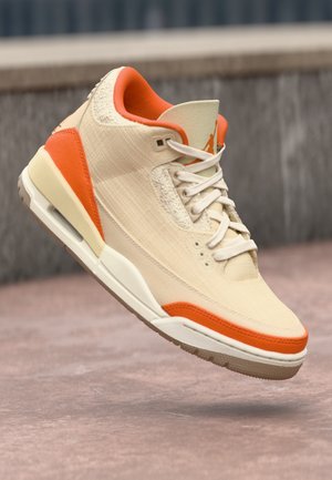 AIR JORDAN 3 RETRO - Sneaker high - fossil/starfish/sail