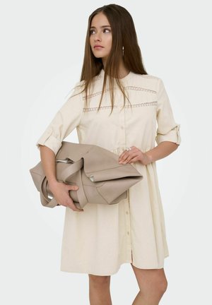 ONLCHICAGO-AIME  CORD TAP  CC PNT - Blousejurk - pumice stone