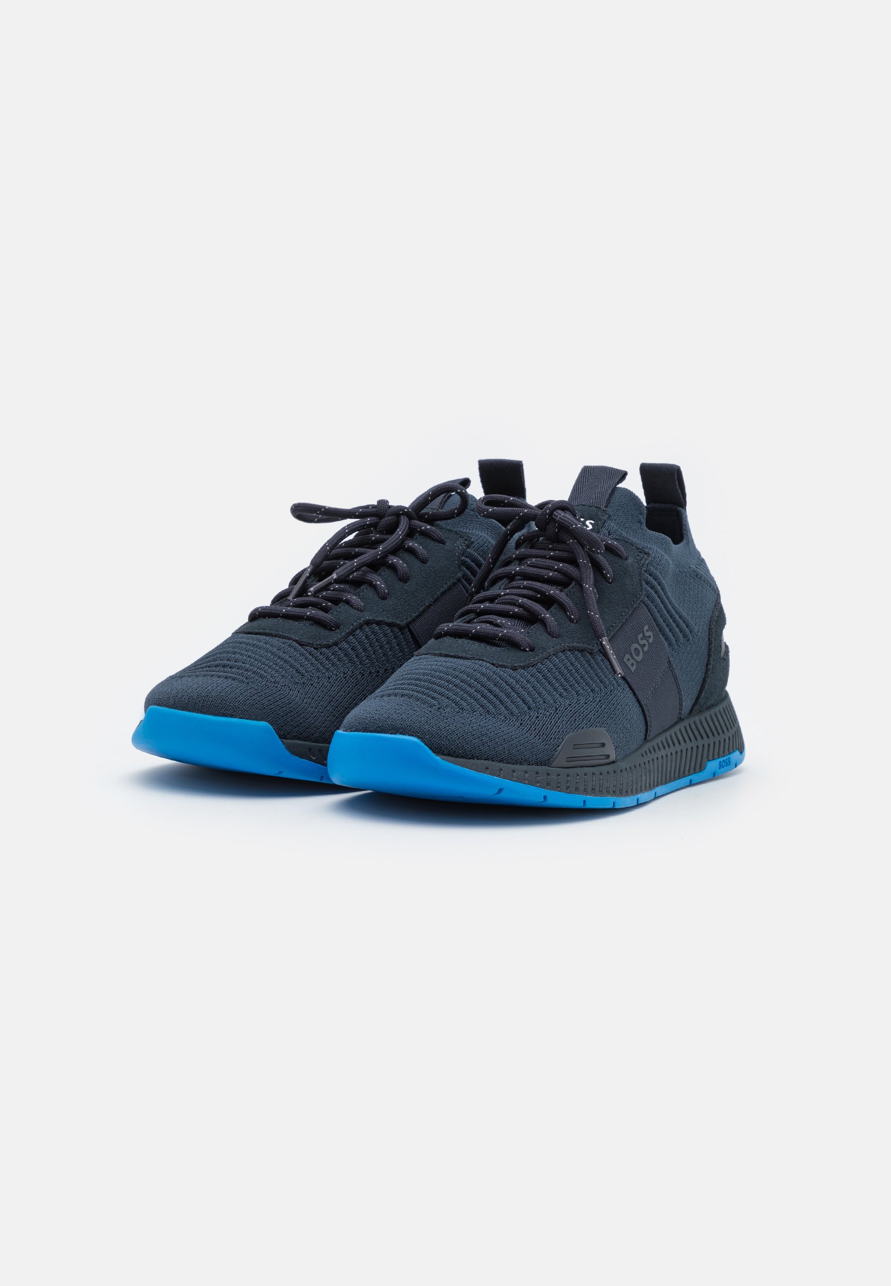 BOSS TITANIUM RUNN - Trainers - navy 