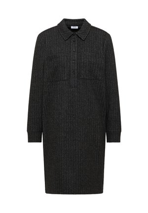 TWO-TONE STRUKTUR - Paitamekko - schwarz