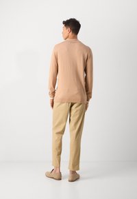 Scotch & Soda LONG SLEEVE POLO - Maglione - tannin