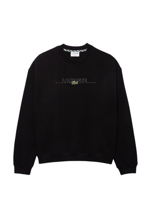 Lacoste, Sweatshirt - noir