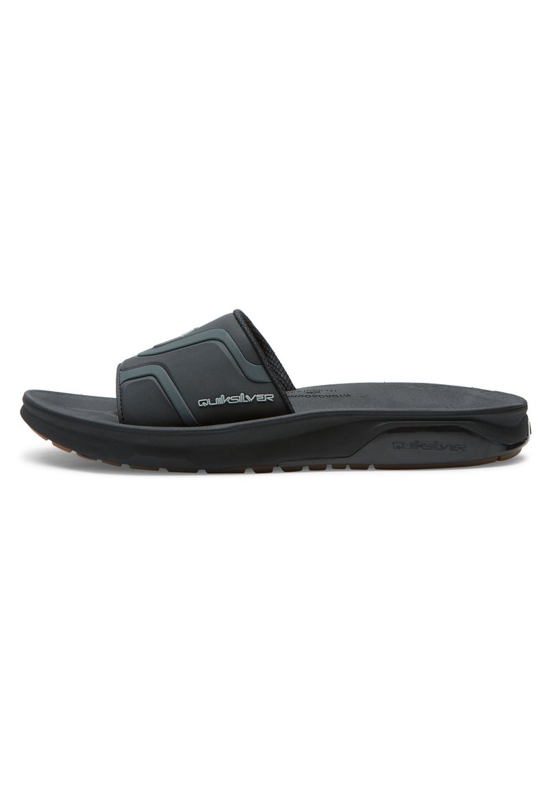 Quiksilver RIVI - Slippers - black - Zalando.co.uk