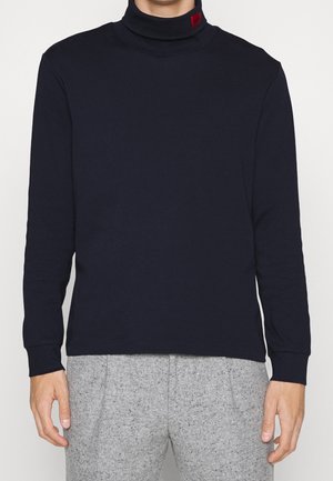 Langærmet T-shirt - dark blue
