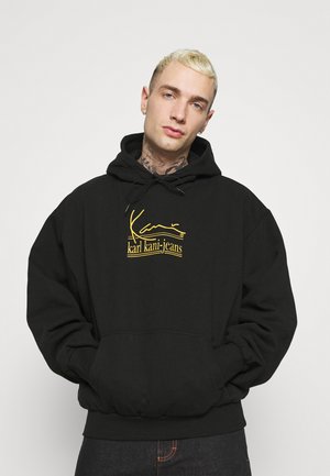 UNISEX SIGNATURE HOODIE - Sweat à capuche zippé - black