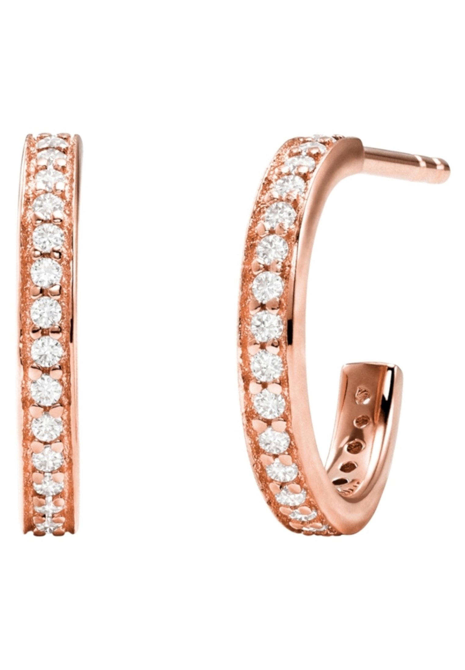 Michael Kors Ohrringe Rosegold Rosegoldfarben Zalando De